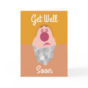 Seven Dwarfs | Sneezy - Get Well Soon Card