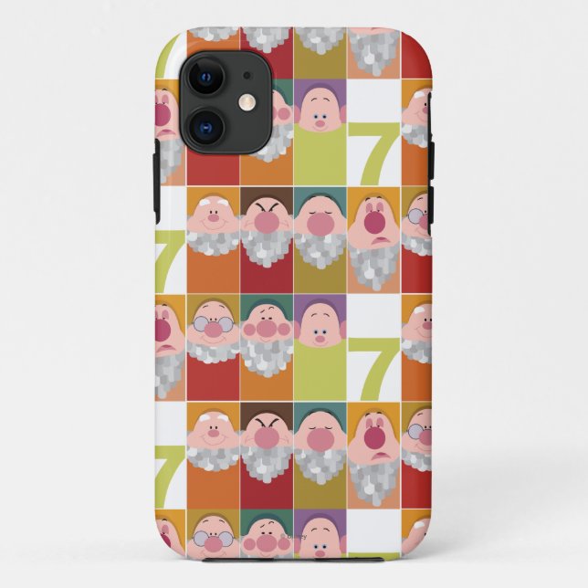 Seven Dwarfs Stylized Character Art Case-Mate iPhone Case (Back)