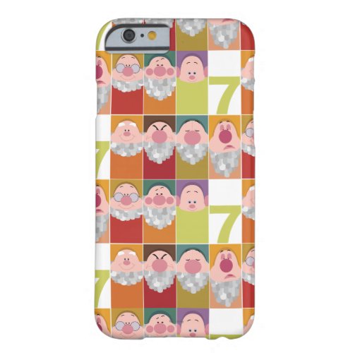 Seven Dwarfs Stylized Character Art Barely There iPhone 6 Case