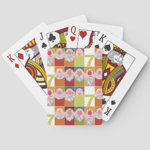 Seven Dwarfs Stylized Character Art Playing Cards