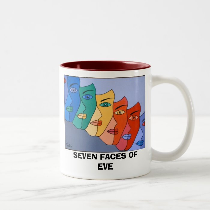 SEVEN FACES OF EVE COFFEE MUG