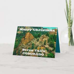 Seven Fall's Colorado Christmas Greeting Card