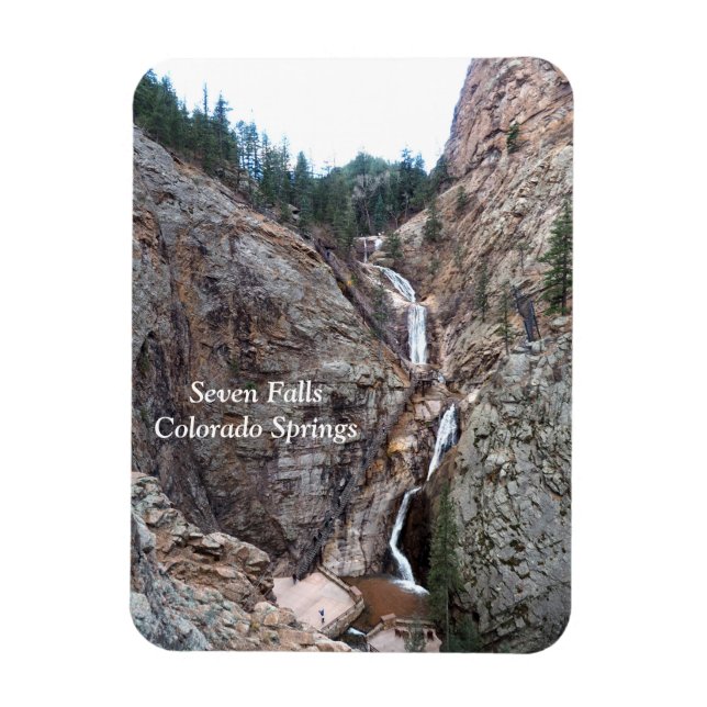 Seven Falls, Colorado Springs Magnet (Vertical)