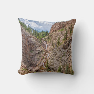 Seven Falls Colorado Throw Pillow