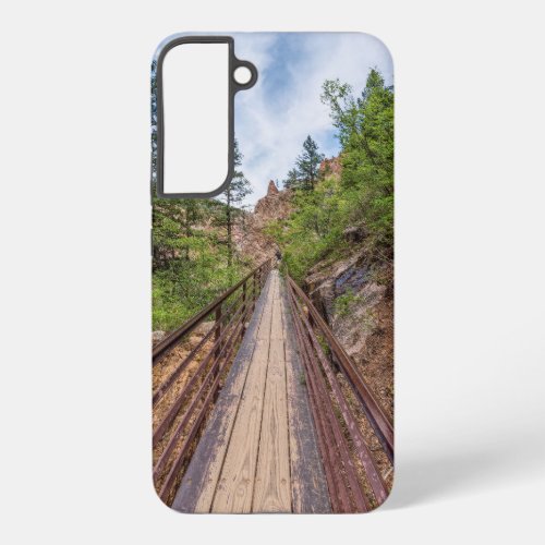 Seven Falls Walkway Bridge Samsung Phone Case