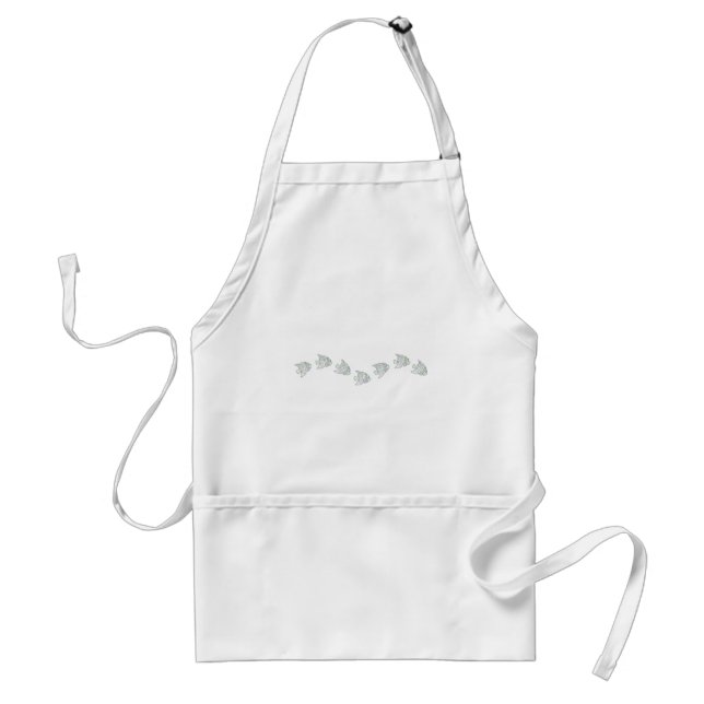 Seven Fish Adult Apron (Front)