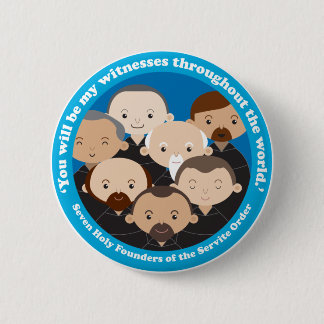 Seven Founders of the Servite Order Button