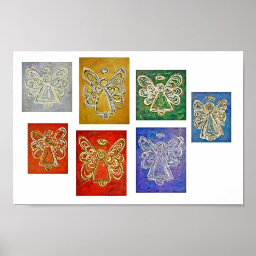 Seven Guardian Angel Poster Art Prints