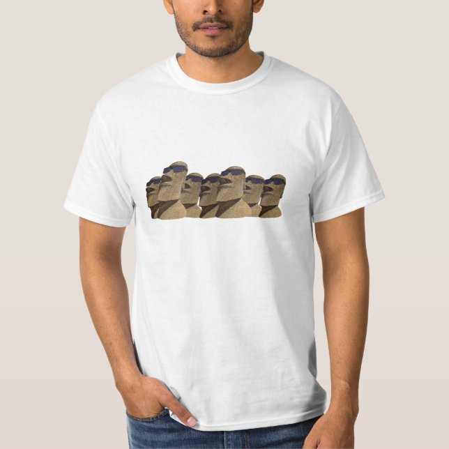Seven Hip Moai - Value T-Shirt (Front)
