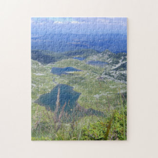 Seven Lakes Rila Mountain Nature View Bulgaria Jigsaw Puzzle