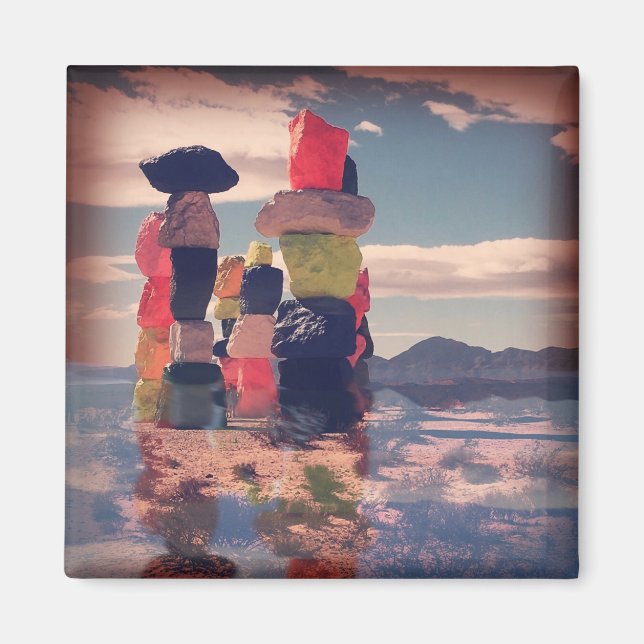 Seven Magic Mountains Magnet (Front)