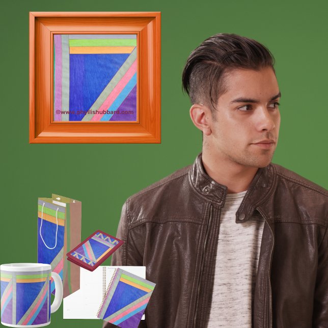 Seven Medium Gift Bag (Get the full “Seven” collection at: https://bit.ly/SmartArtZazzle)