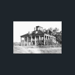 Seven Oaks Plantation, Westwego LA Canvas Print<br><div class="desc">Seven Oaks Plantation was built around 1840 for Camille Zeringue. Mr. Zeringue owned and worked the plantation until his death in 1891, when the house changed hands many times and eventually came to a tragic end when its current owner bulldozed the house to avoid further requests from the townspeople for...</div>