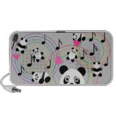 Seven Pandas Doodle Speaker (Front)