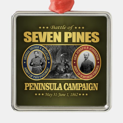 Seven Pines FH2 Metal Ornament