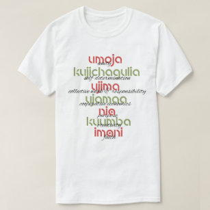 Seven Principles Of Kwanzaa T-Shirt
