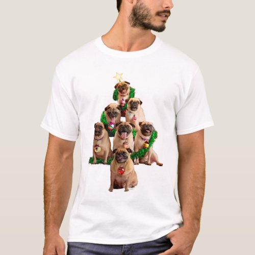 Seven Pugs_a_Posing T_Shirt