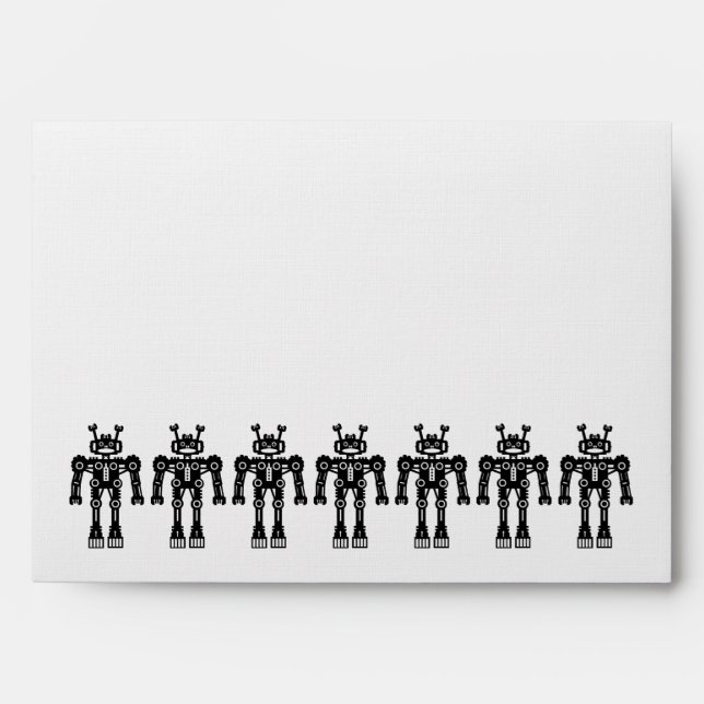 Seven Robots Envelope (Front)