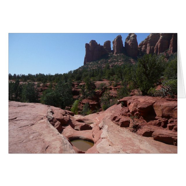 Seven Sacred Pools in Sedona Arizona Cards (Front Horizontal)