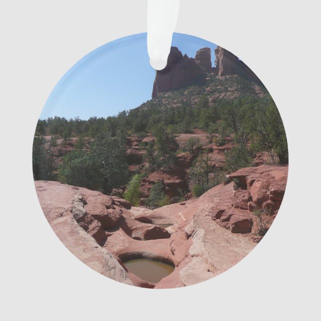 Seven Sacred Pools in Sedona Arizona Ornament (Front)