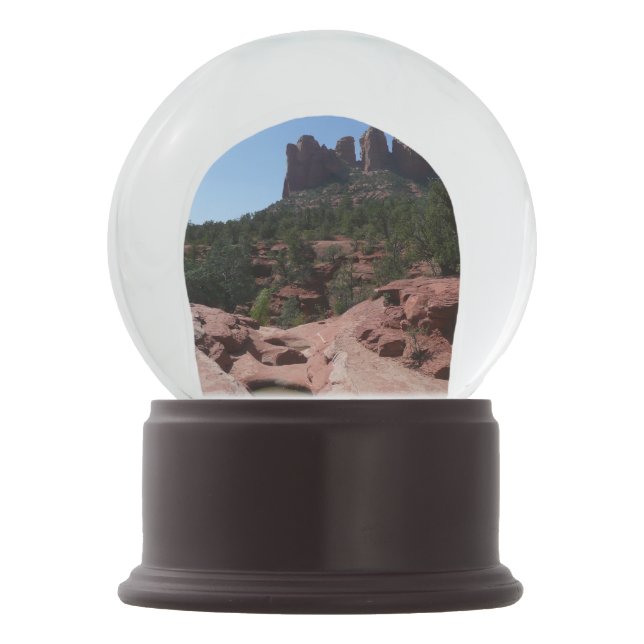 Seven Sacred Pools in Sedona Arizona Snow Globe (Front)