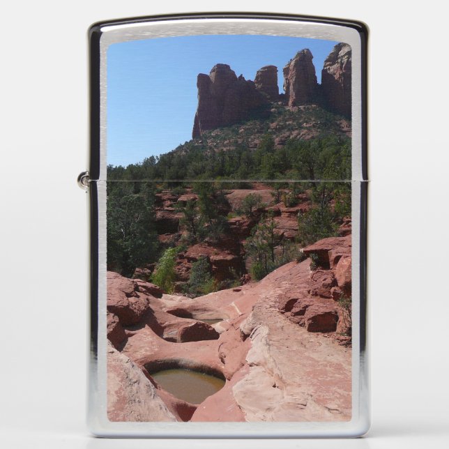 Seven Sacred Pools in Sedona Arizona Zippo Lighter (Front)