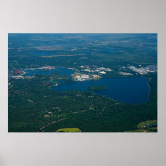 Seven Seas Lagoon & Bay Lake - A Magical Place! Poster