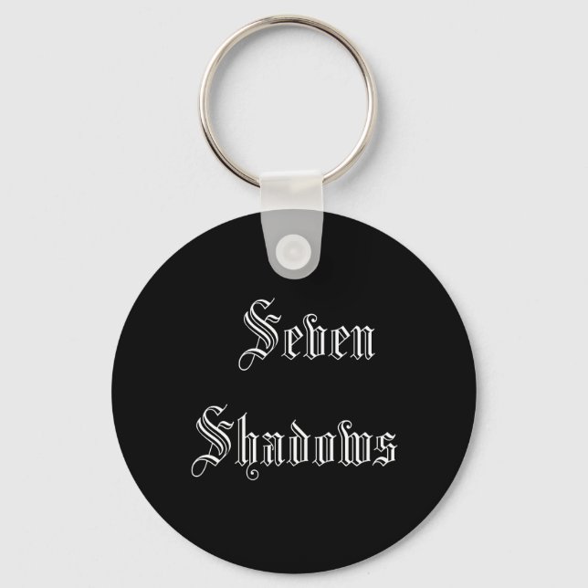 Seven Shadows Keychain (Front)