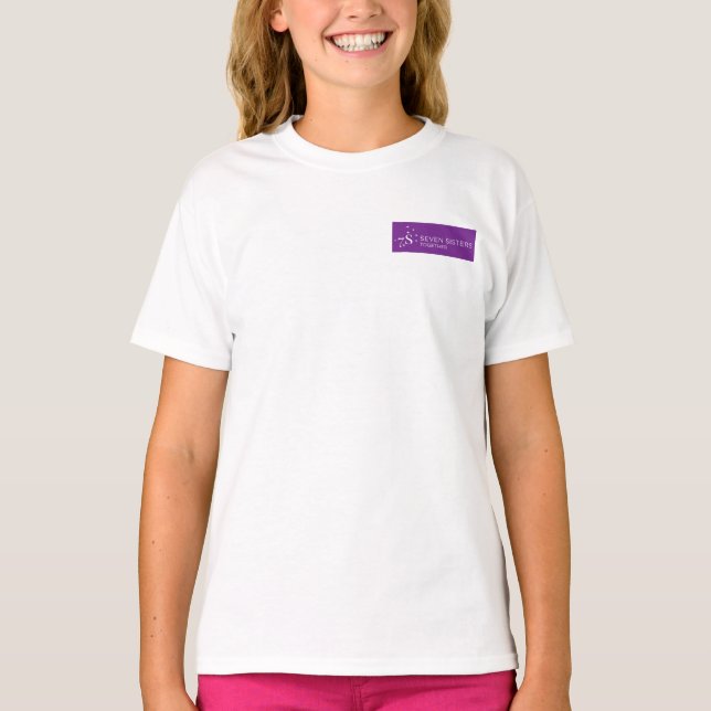 Seven Sisters Together Kids Shirt w/ Names on Back (Front)