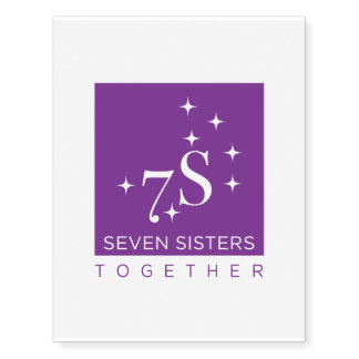 Seven Sisters Together Temporary Tattoo Sheet