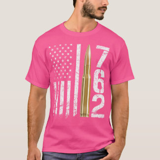 Seven Six Two Gun Ammo Bullet 7 62Mm Calibre Ak47  T-Shirt