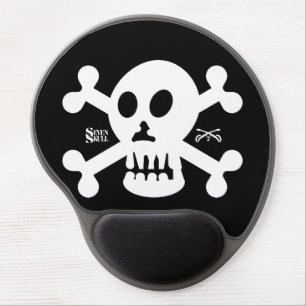 SEVEN SKULL BY MASANSER PIXELAT GEL MOUSE PAD