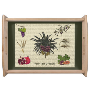 Seven Species Serving Tray
