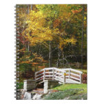 Seven Springs Fall Bridge I Autumn Landscape Notebook