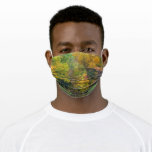 Seven Springs Fall Bridge II Autumn Landscape Adult Cloth Face Mask