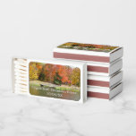 Seven Springs Fall Bridge III Autumn Landscape Matchboxes