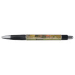 Seven Springs Fall Bridge III Autumn Landscape Pen