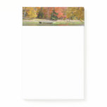 Seven Springs Fall Bridge III Autumn Landscape Post-it Notes