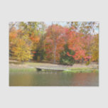 Seven Springs Fall Bridge III Autumn Landscape Tissue Paper