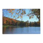 Seven Springs Fall Trees and Pond Placemat