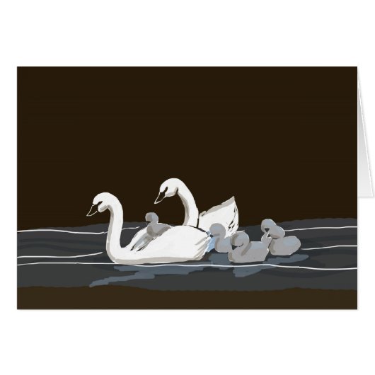 seven-swans cards (Front Horizontal)