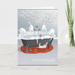 Seven Swats, No Swimming! Holiday Card