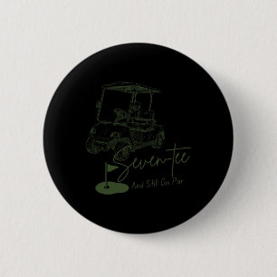 Seven Tee Still On Par 70th Birthday Golfer Golf L Button