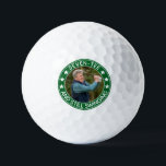 Seven-tee & Still Swinging Funny 70th Birthday Golf Balls<br><div class="desc">Celebrate their 70th birthday with a swing of humor and style! These personalized golf balls feature the playful phrase 'Seven-tee & Still Swinging, ' making them the ideal gift for any golf enthusiast. Add a favorite photo to create a unique keepsake that’s both functional and sentimental. Perfect for a round...</div>