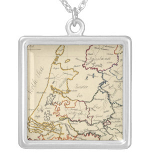 Seven United Provinces 2 Silver Plated Necklace