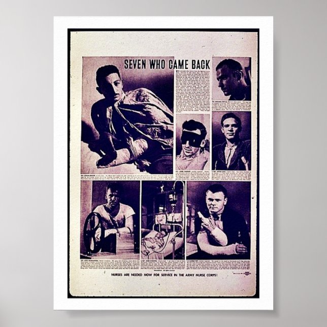 Seven Who Came Back Poster (Front)