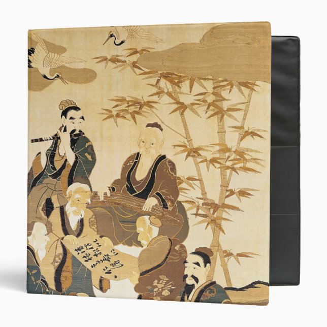 Seven wise men in the bamboo forest binder (Front/Inside)