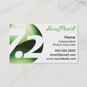 SevenPoint2 Weight Loss Made Simple Business Cards