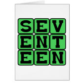 Seventeen, Number 17 (Front)