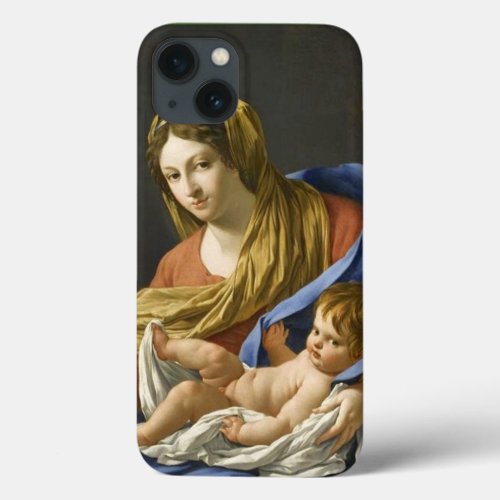 Seventeenth Century French Madonna and Child iPhone 13 Case